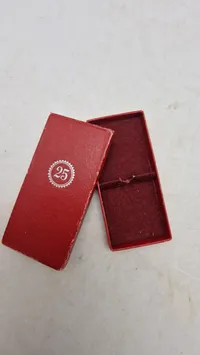 Original tildelingsæske for Treudienst-Ehrenzeichen für 25 Dienstjahre