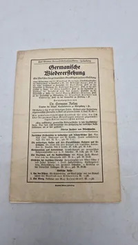Originalt hæfte, Frauenbewegung
Gestern und Heute