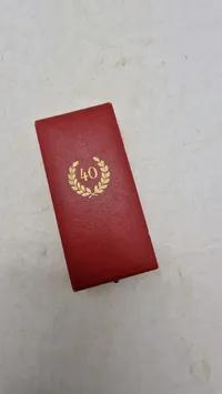 Original æske Treue Dienst-Ehrenzeichen 2. Stufe (40 Jahre)