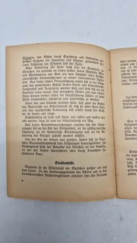 Original RAD bog, Aufbau des Deutschen
Frauenarbeitsdienstes