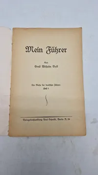 Originalt hæfte, Mein Führer