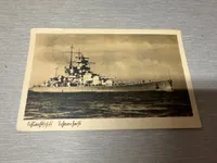 Originalt Tysk WW2 postkort  Kriegsmarine