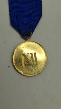 Original preussisk tjenestemedalje (Dienstauszeichnung) af 2. klasse