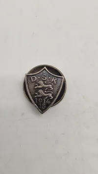 Original pin fra Danske Sønderjyske Krigsdeltagere