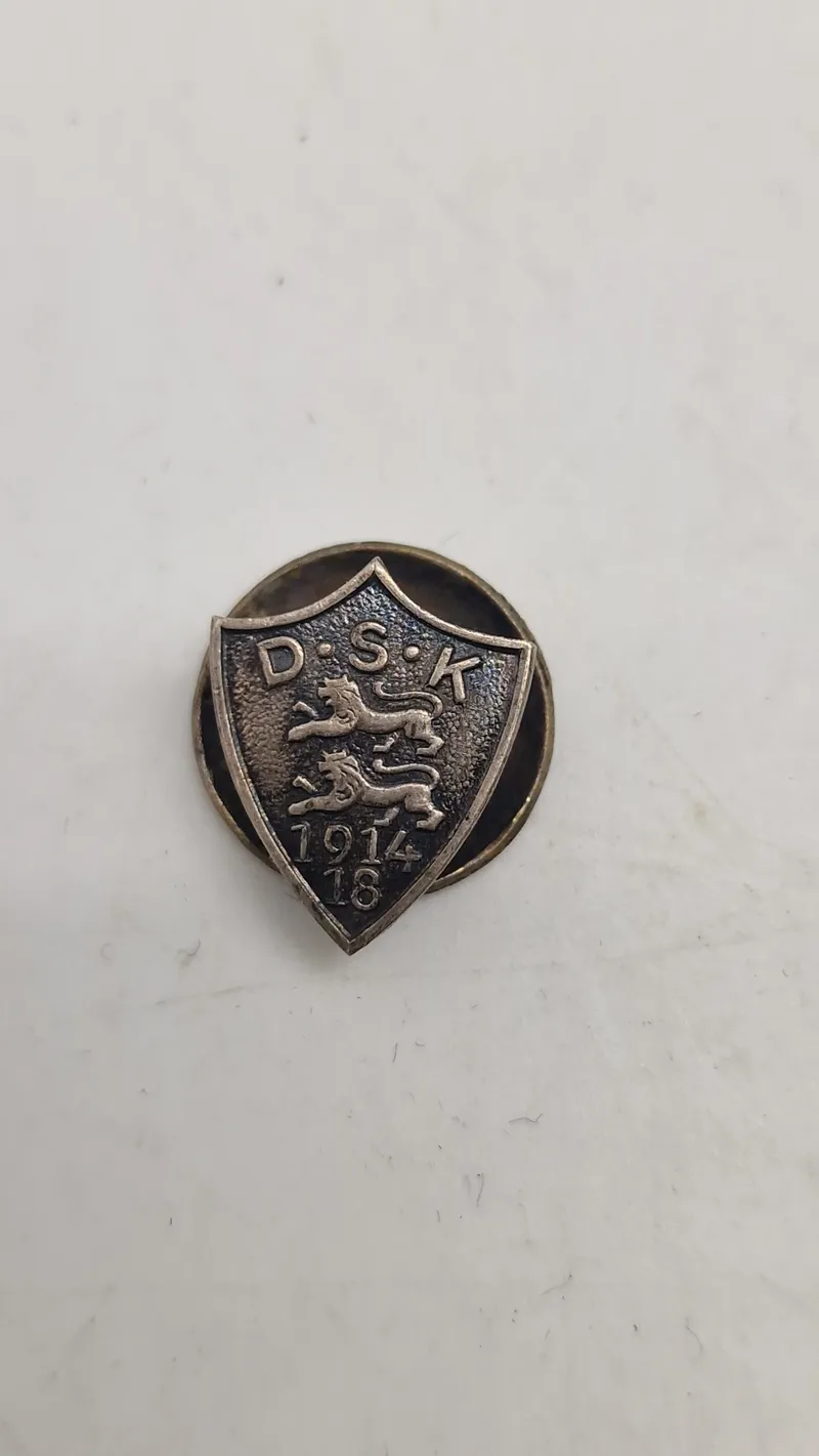 Original pin fra Danske Sønderjyske Krigsdeltagere
