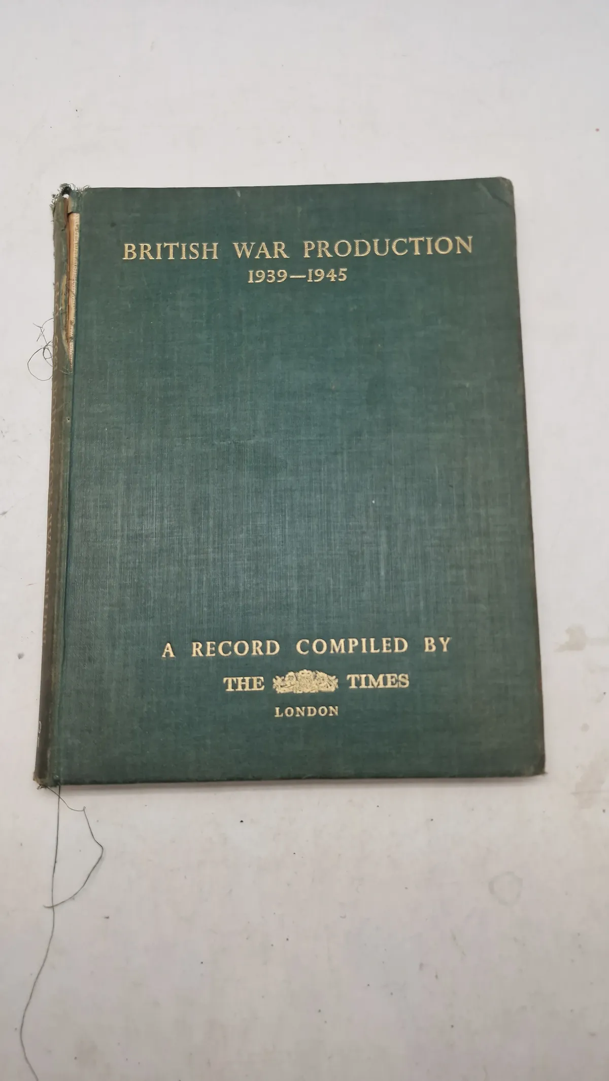 British War production 1939-45
