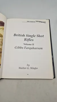 British single shot rifles