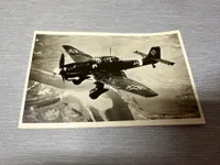 Originalt Tysk WW2 postkort  luftwaffe