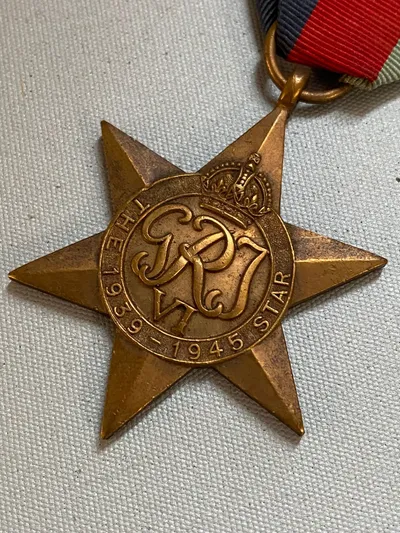 Original Engelsk 1939-45 star