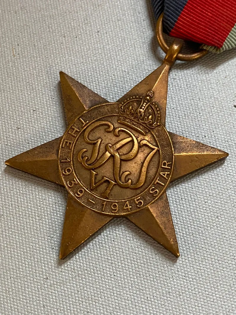 Original Engelsk 1939-45 star