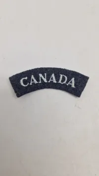 Original Canada patch RAF WW2