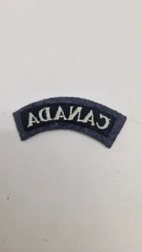 Original Canada patch RAF WW2