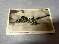 Originalt Tysk WW2 postkort  luftwaffe