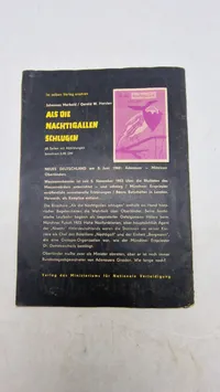 Sjældent originalt hæfte, Rattenfänger von Hameln Tysk WW2