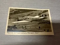 Originalt Tysk WW2 postkort  luftwaffe