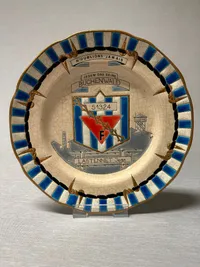 Original sjælden KZ platte givet til Jean Lastennet