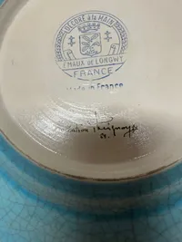 Original sjælden KZ platte givet til Jean Lastennet