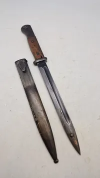 Original K 98 Bajonet - Nummerens 5929 - Cof 43