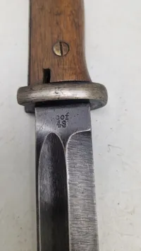 Original K 98 Bajonet - Nummerens 5929 - Cof 43