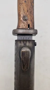 Original K 98 Bajonet - Nummerens 5929 - Cof 43