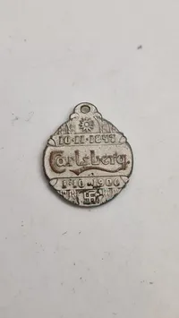 Carlsberg medalje 1906 med Hagekors