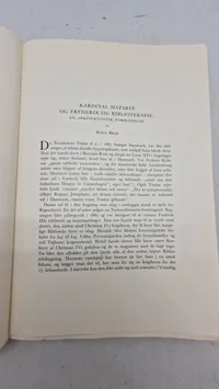 Bøger : Fund og forskning 1958/59 - Camuflerede illegale tryk - Fund og forskning 1965 : Falske illegale tryk under besættelsen.