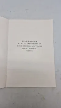 Hæfte : Chr. X-s 25 årsregeringsjubilæum
