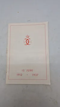 Hæfte : Chr. X-s 25 årsregeringsjubilæum