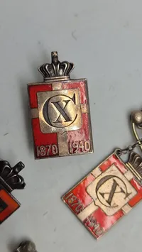 Kongemærker, sølv, Georg Jensen 2 herre og 2 dame-udgaver