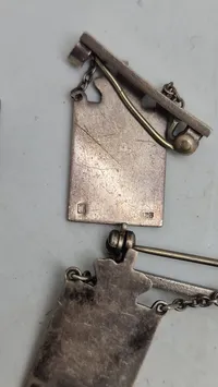 Kongemærker, sølv, Georg Jensen 2 herre og 2 dame-udgaver