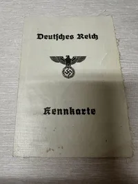 Originalt Tysk Kennkarte