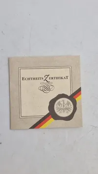 tysk sølvmønt på 10 Deutsche Mark fra 1991