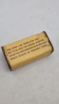 Ekstremt sjælden original amerikansk TNT blok fra ww2. Deaktiveret