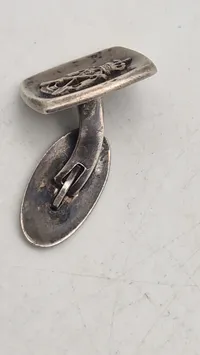Militære manchetknapper. Sterlingsølv