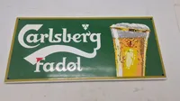 Emaljeskilt -Carlsberg fadøl