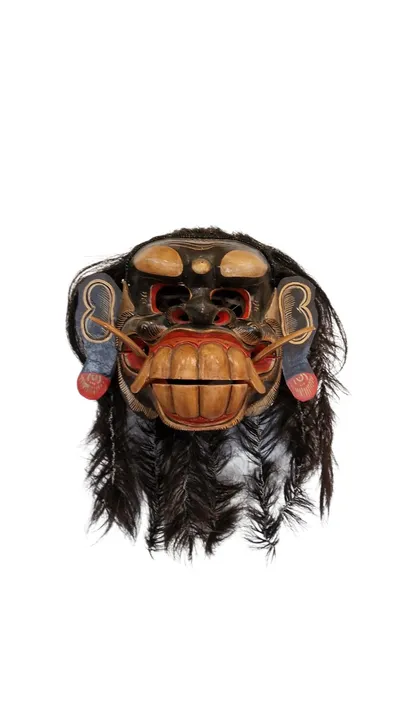 Original barong-maske fra Bali