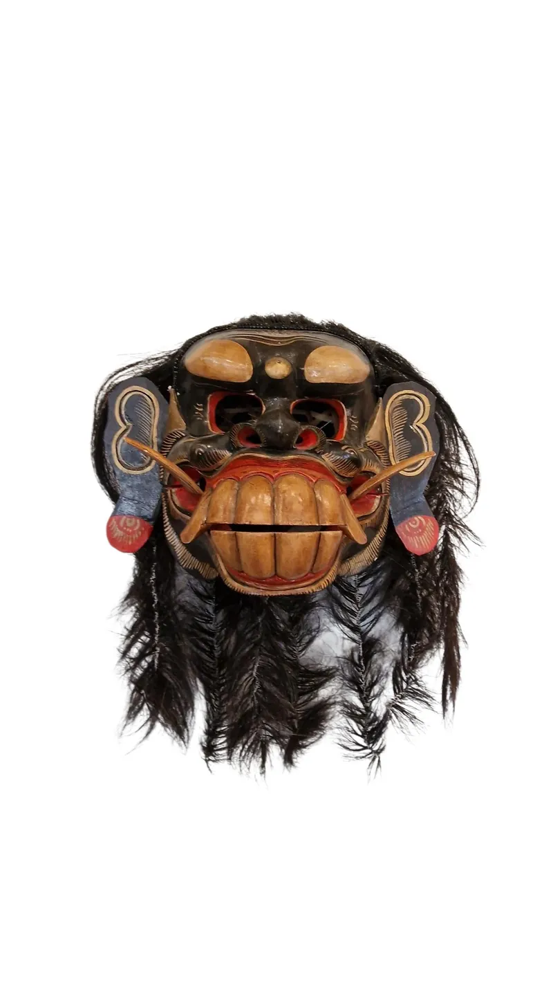 Original barong-maske fra Bali
