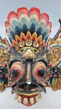 Original Barong-maske fra Bali