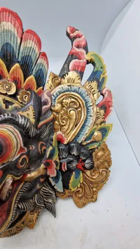 Original Barong-maske fra Bali