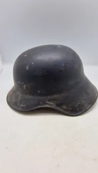 Original tysk Luftschütz Gladiator hjelm, ww2