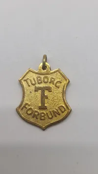 Original medalje med æske fra Tuborg forbundet