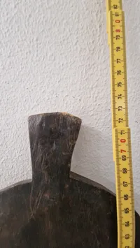 Original afrikansk portræt maske af træ