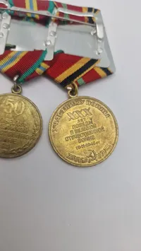 Original russisk medalje spange