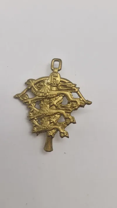 Originalt baretmærke - 14 Batalion, sjællandske skytteregiment