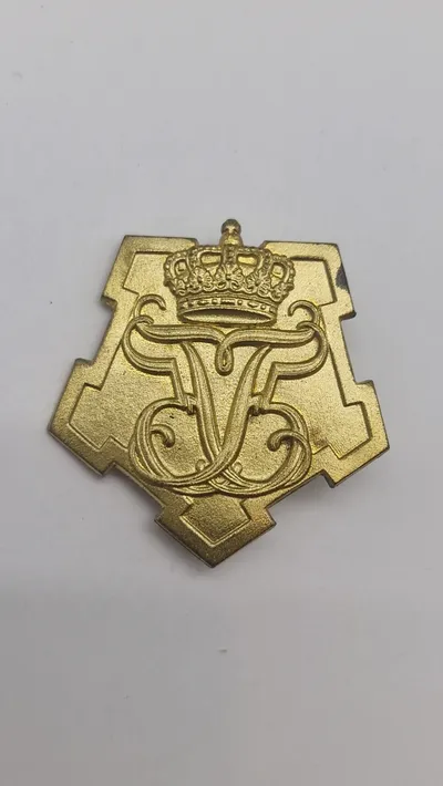 Massivt baretmærke -Danske Livregiment