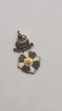 Original miniature medalje af den bulgarske Civil Merit Order