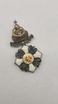 Original miniature medalje af den bulgarske Civil Merit Order