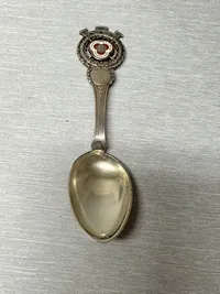 Original Dansk FDM ske af sølv fra 1931
