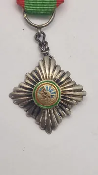 Original miniature medalje, Order of the Lion and Sun