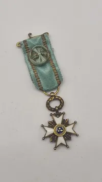 Original miniature medalje, Order of the three stars